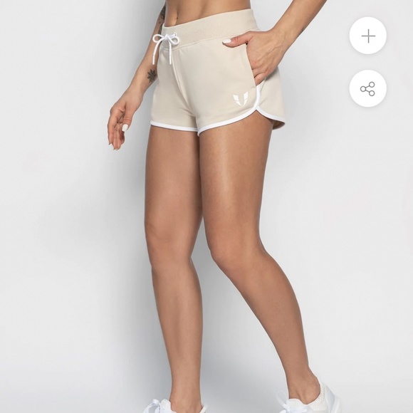 💛NWT- Firm Abs athletic shorts with liner - Picture 1 of 3